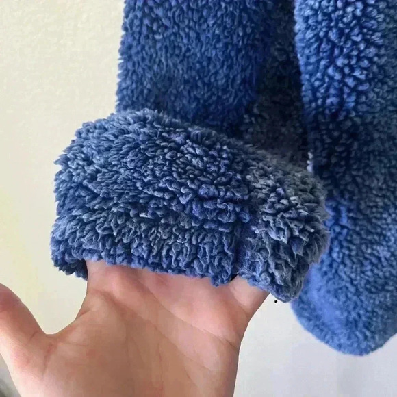 West Virginia Half Zip Sherpa Fleece Jacket Womens Size L - Picture 5 of 14